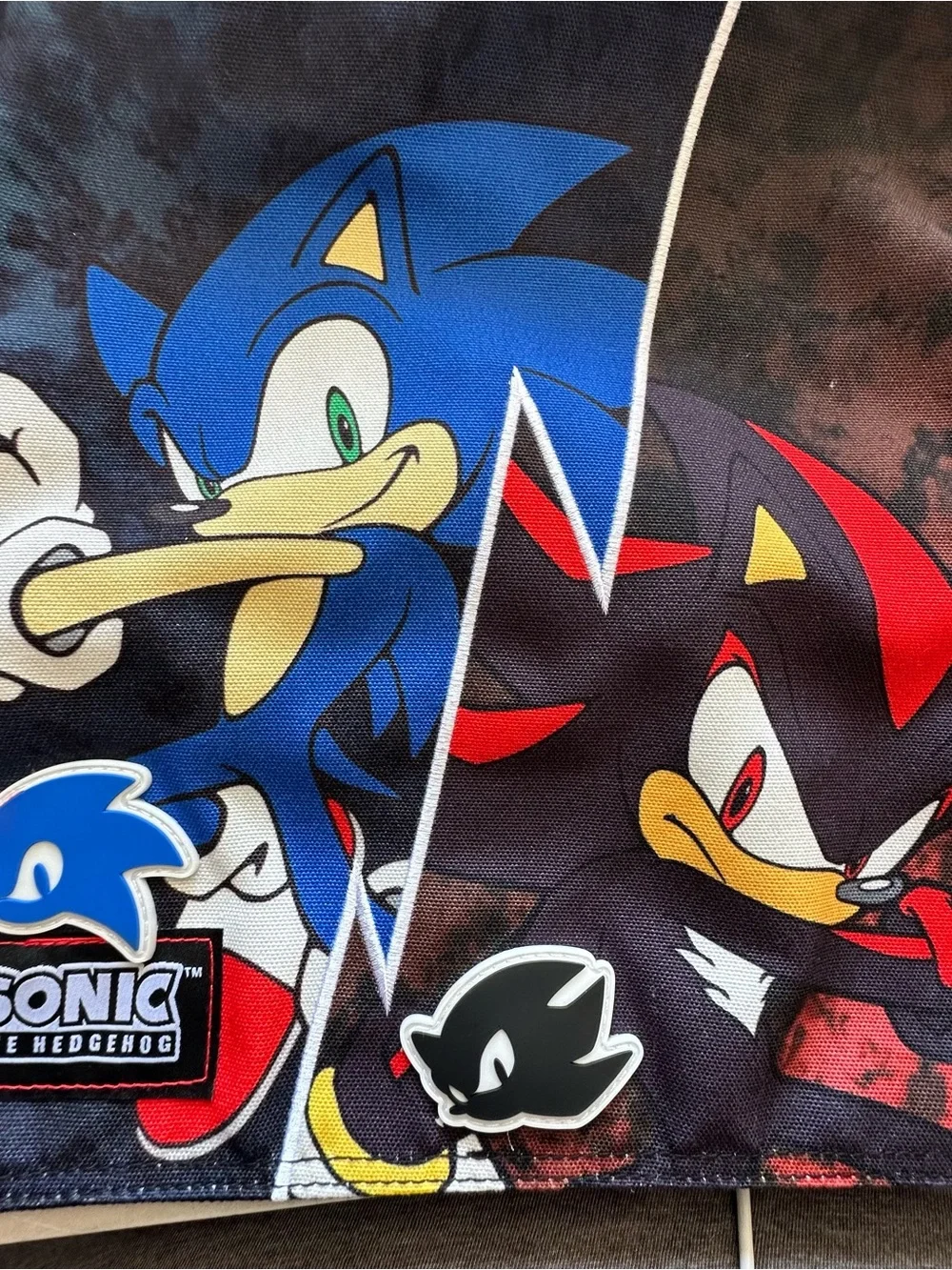 Sonic Shadow Messenger Bag BioWorld Hot Topic Crossbody NWT Adjustable Strap